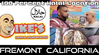 100 Percent Halal Ikes!!!! Fremont Ca #sandwich #halal #bayarea