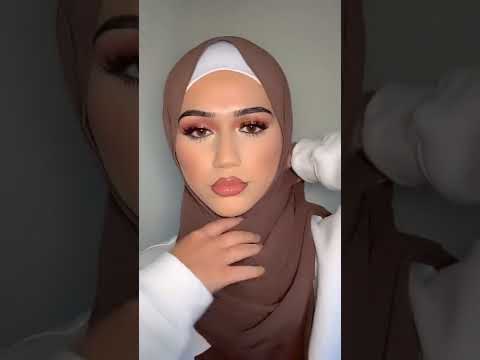 لفة حجاب للوجه الطويل