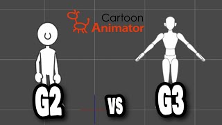 G2 or G3?  What character type should you use in Cartoon Animator?