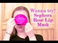 Wanna try? ТЕСТИРУЕМ ВМЕСТЕ маску для губ Sephora Rose Lip Mask.