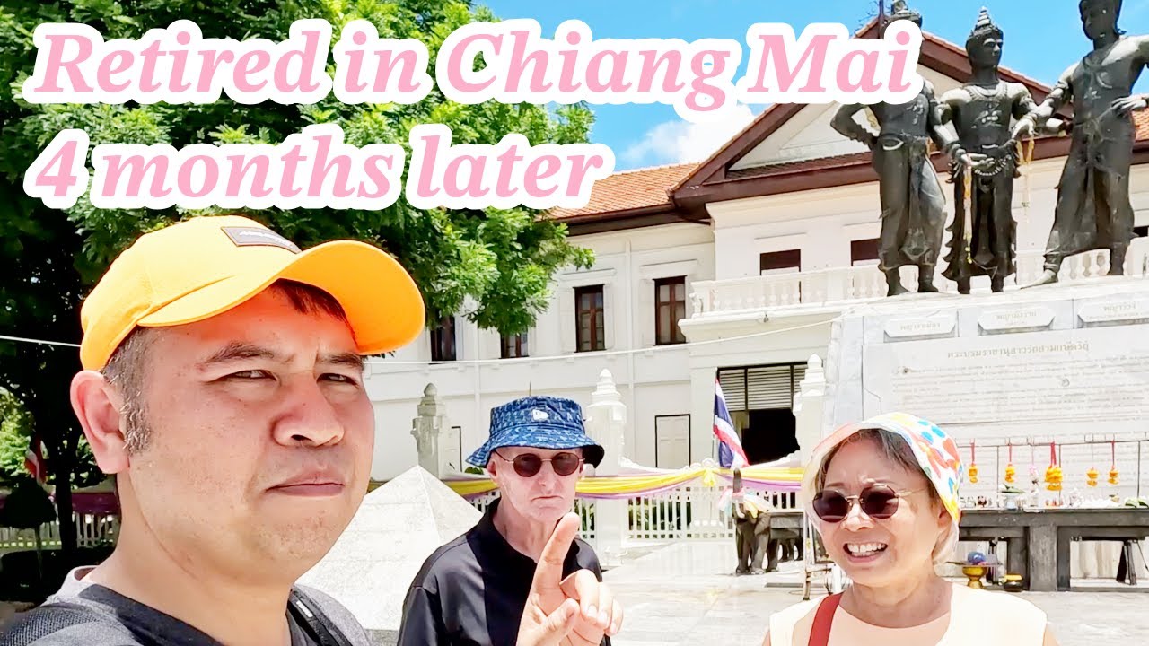 Retired in Chiang Mai: 4 Months Later, Walking from Tha Phae Gate to the Three Kings Monument