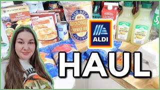 ALDI WEEKLY GROCERY HAUL | 1-Week Haul &amp; Meal Plan | MAY 2023
