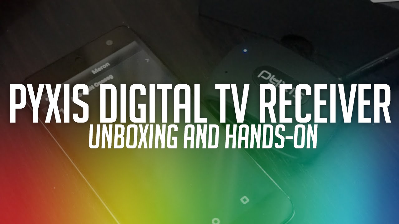Pyxis Digital TV Receiver DT-100 Unboxing and Initial Review - YouTube