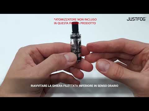 JUSTFOG COIL 1,6 OHM - TUTORIAL