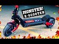MONSTER E-SCOOTER! 🔥 ZERO 10X Electric Scooter Review (TurboWheel Lightning)