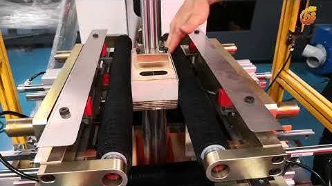 6-7   Edge folding position, box assembly position, side wrapping brush, setting finished