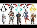 Evolution of Symbol in Every Assassin&#39;s Creed Games (2007-2022)