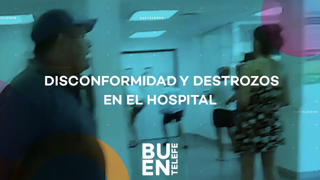 FAMILIARES de una PACIENTE DESTROZARON un HOSPITAL en JOSÉ C. PAZ #BuenTelefe