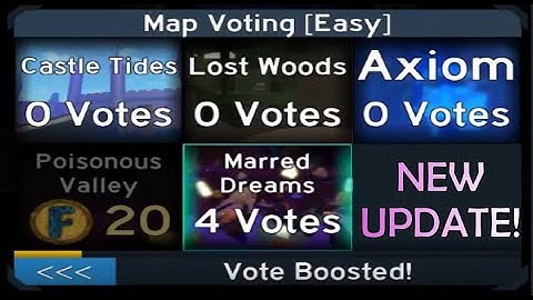 [NEW UPDATE+] Voting System | Flood Escape 2