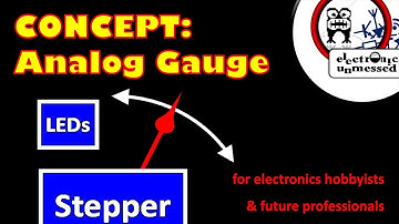 CONCEPT: Design a Beautiful DIY Gauge  using an Arduino and a Stepper Motor (EP52)