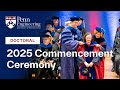 2025 Penn Engineering Doctoral Commencement Ceremony