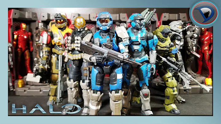 Jazwares Halo Spartan Collection: Series 6 Carter A-259 6 Inch Action Figure Review!