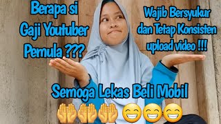 Cerita jadi Youtuber pemula sampai monetisasi dan gajian