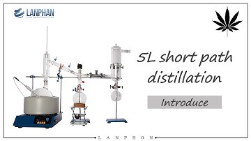 Peter explains 5L short path distillation