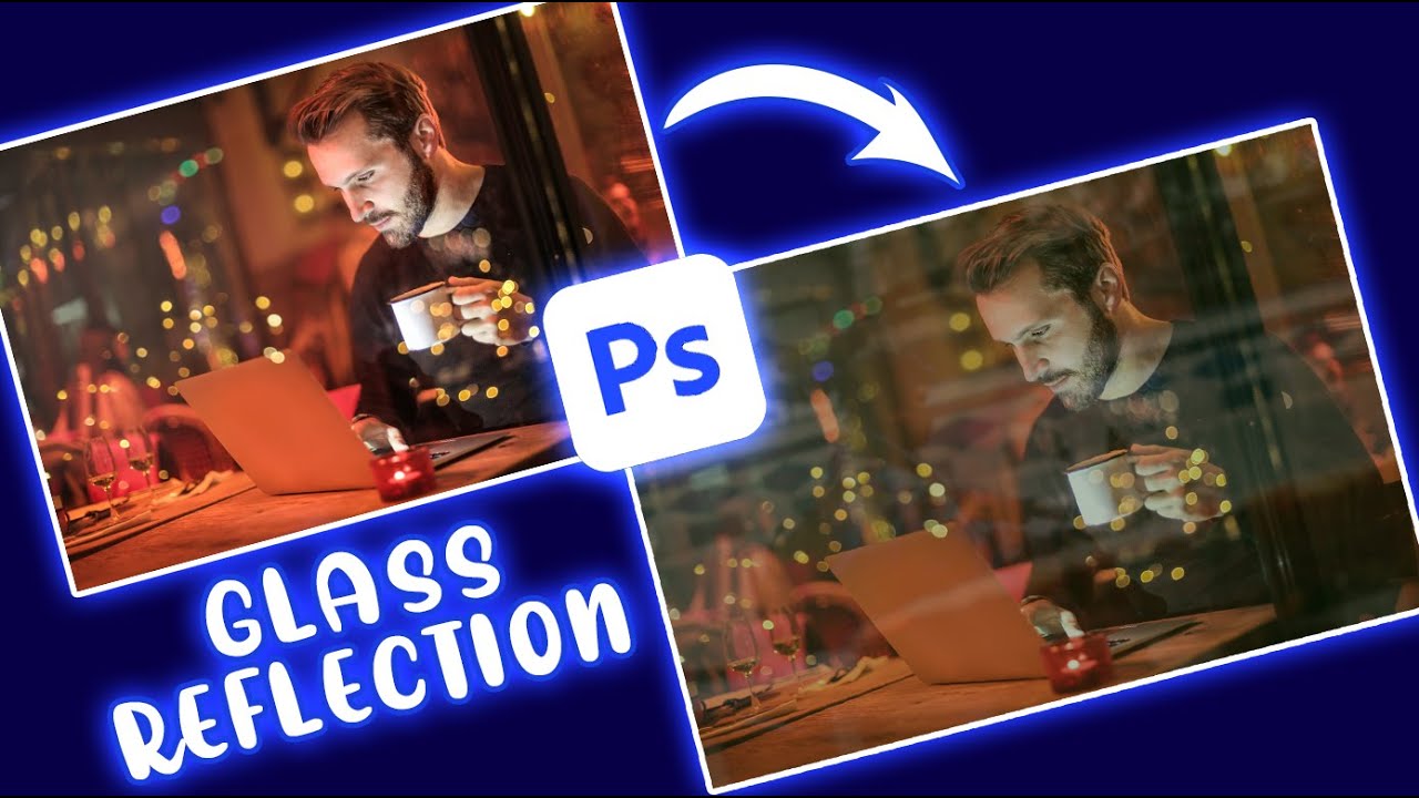 Glass Window Reflection in Adobe Photoshop