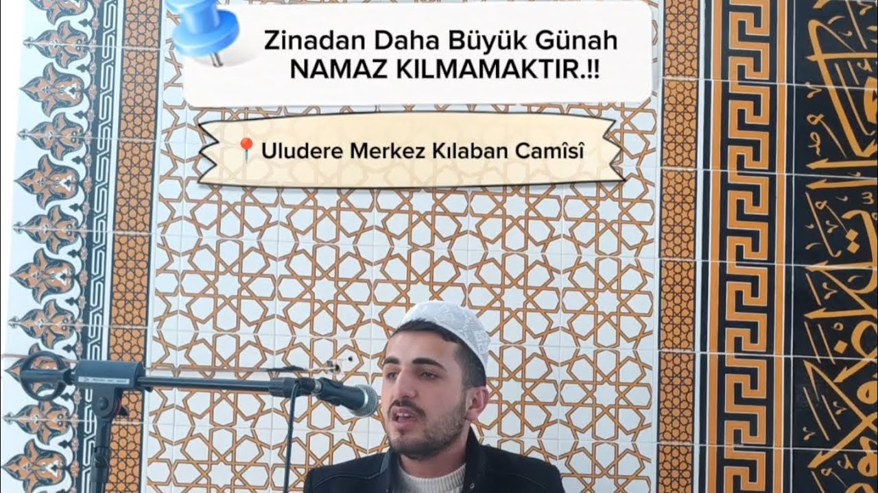Namaz kılmamamın Vebali Zinadan Daha Kötüdür.!! (Kürtçe Sohbet) / Mele Yusuf