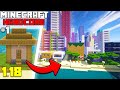 I Transformed a Village into A City in Minecraft Hardcore 1.18 (#1)