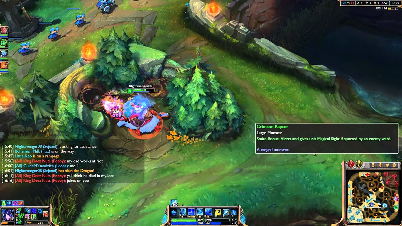 League of Legends Jungle Poro Rider Sejuani - YouTube