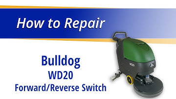 How to Replace the Forward & Reverse Switch on the Bulldog WD20