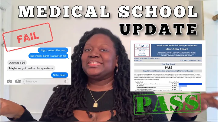 I PASSED STEP 1 AFTER OVERCOMING FAILURE - MEDICAL SCHOOL UPDATE