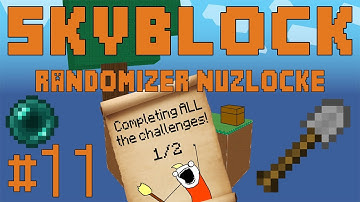 Minecraft: Skyblock Randomizer Nuzlocke w/ Spade Part 11