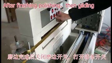 Album Polishing and Gilding Machine S-P530