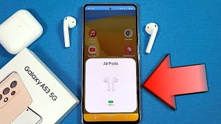 How to view airpods battery on Samsung android | pairing mode screenshot 3