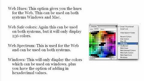 Adobe Elements Tutorials - How To Use The Color Swatches Palette