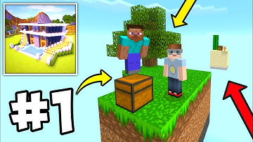 Craft World: Master Block 3d Skyblock New Multiplayer Survival Walkthrough Gameplay Part 1