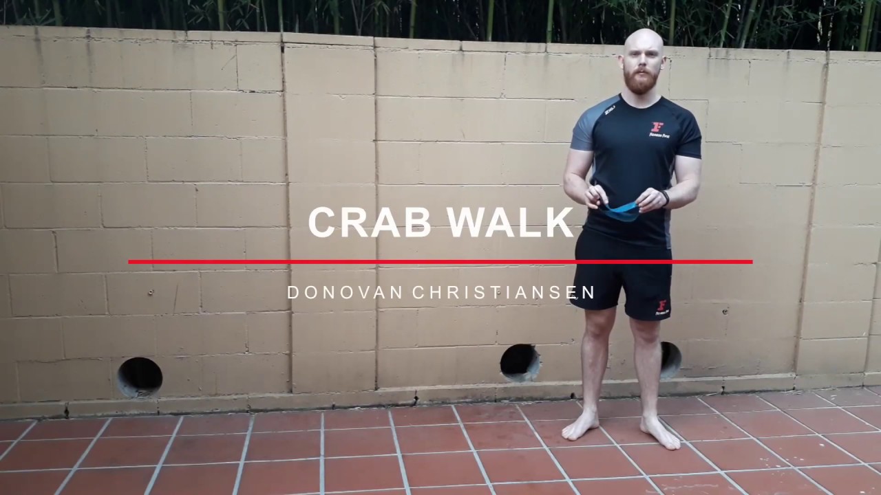 ⁣How To Perform Crab Walk - Exercise Tutorial