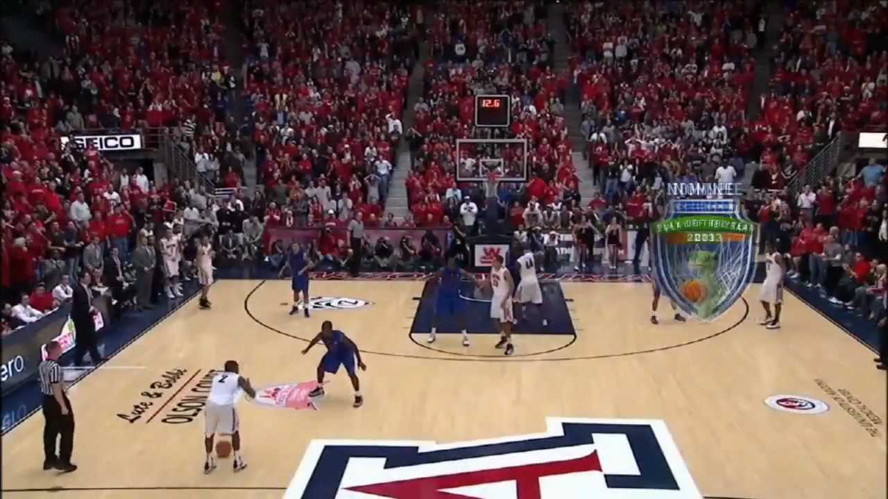 Arizona's Mark Lyons makes last-second lay-up to beat Florida