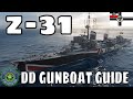 Comment jouer aux destroyers allemands z31 world of warships z31 wows dd guide