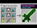 ¿Cómo CRAFTEAR LA ESPADA HACKER en Minecraft? 🚫⛏️ CONSEGUIMOS LA MEJOR ESPADA 😱