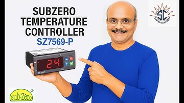 SZ-7569P Subzero Temperature Controller Basic Parameter Settings Explained #subzero #controller