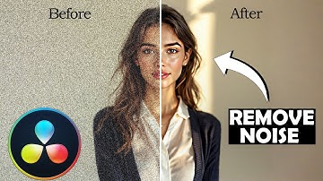 How To DENOISE Grainy VIDEO In Davinci Resolve 19