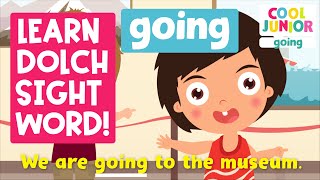 Phonics Sight Words Songs Sight Word Going Level 3A-13 By Cool Junior Phonics