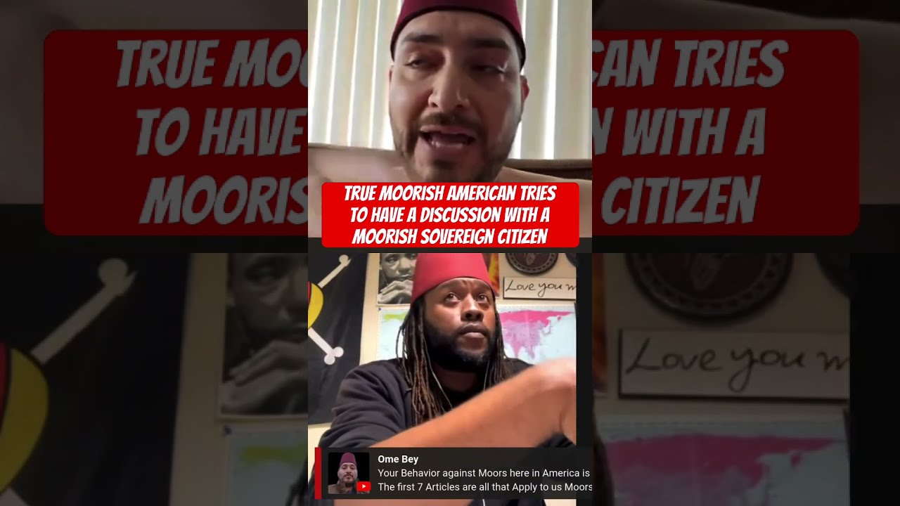 Moorish American Discussion With A Sovereign Citizen Goes Wrong Moors
