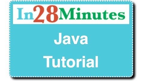 Java Generics tutorial