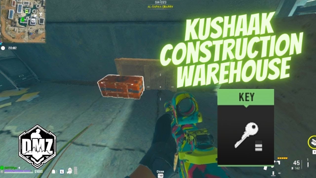 Kushaak Construction Warehouse Location DMZ Solo Easy YouTube