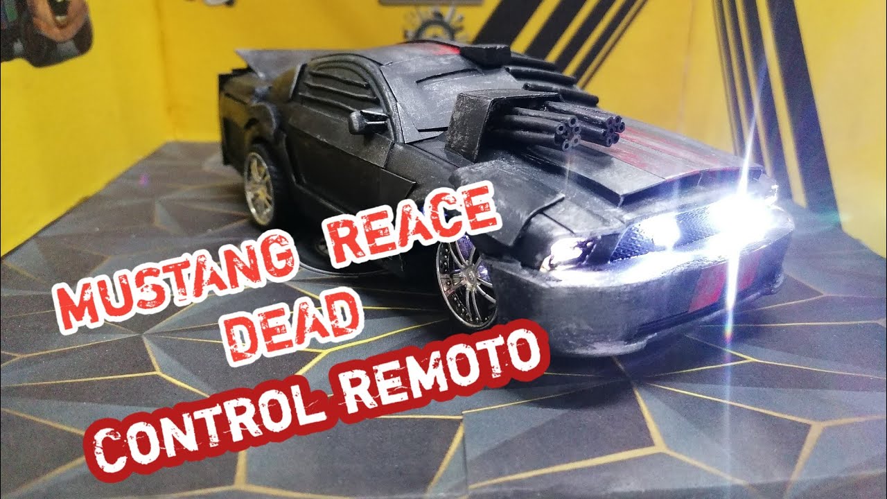 Como hacer el mustang de Carrera de la Muerte YouTube Como hacer el mustang de Carrera de la Muerte YouTube