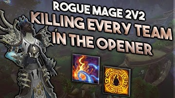 Aeghis uses *DISCIPLINARY COMMAND* in 2V2 (INSANE ONE SHOTS) | Rank 1 Mage WoW Shadowlands PvP Arena