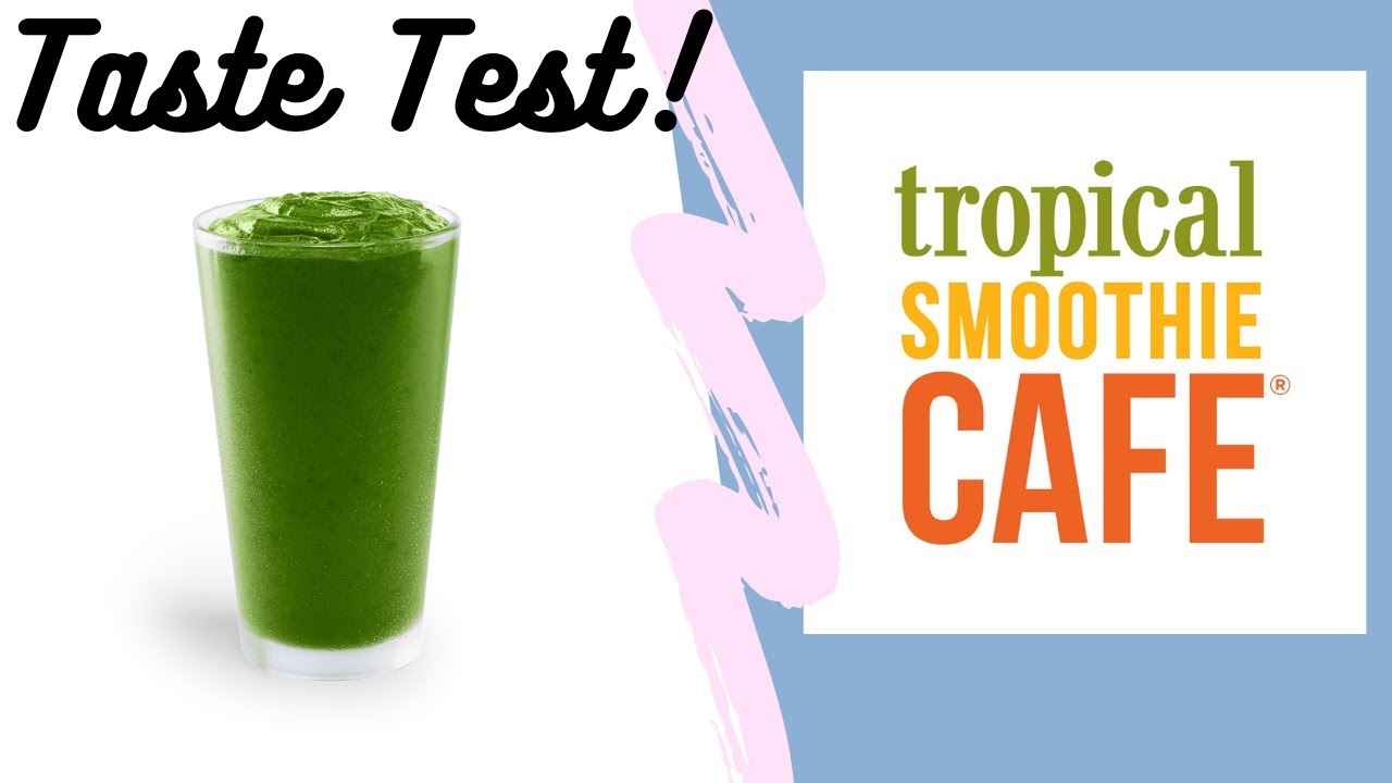 UNDER 400 CALORIES TROPICAL SMOOTHIE TASTE TEST Detox Island Green
