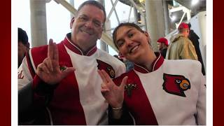 Father and daughter play in UofL Marching Band, graduate together