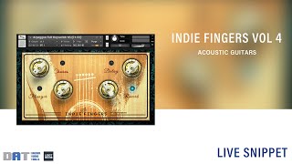 Indie Fingers Vol 4 // Acoustic Guitar Sample Library for Kontakt // Live Snippet
