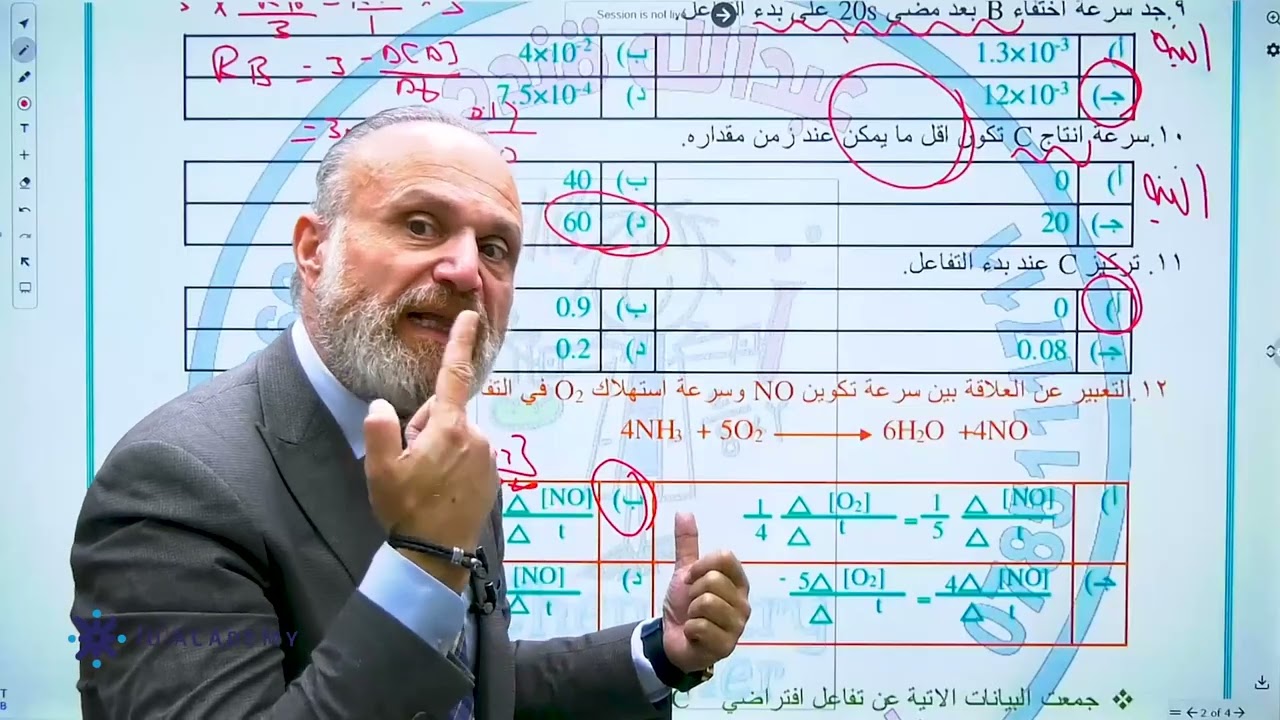 حل امتحان الدرس الاول الفصل الثاني #توجيهي_2008