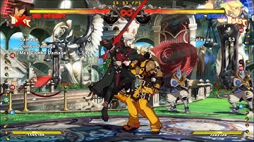 Guilty Gear Xrd - Ky Throw Grinder YRC Safe Jump