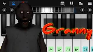Granny - Main Theme Horror Game Music - Mobile Piano Tutorial | Perfect Piano screenshot 5