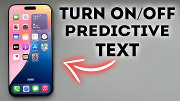 iPhone 16e How To Turn ON/OFF Predictive Text - Full Guide
