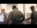 Belarus: Police detain several protesters at anti-government women's march in Minsk
