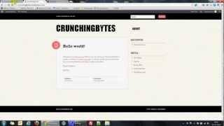 Websites in Wordpress.com - 3. Dashboards